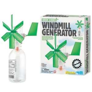 4M Kidz - Windmill Generator Construction Kit | turbine science scientific diy build toy