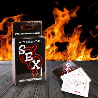 A Year Of Sex Card Game | poker playing cards naughty