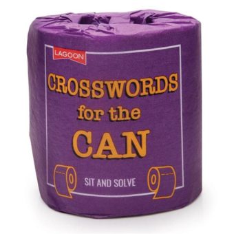 Crosswords For The Can Puzzles Novelty Toilet Paper