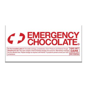 Emergency Chocolate Bar | Dark Chocolate